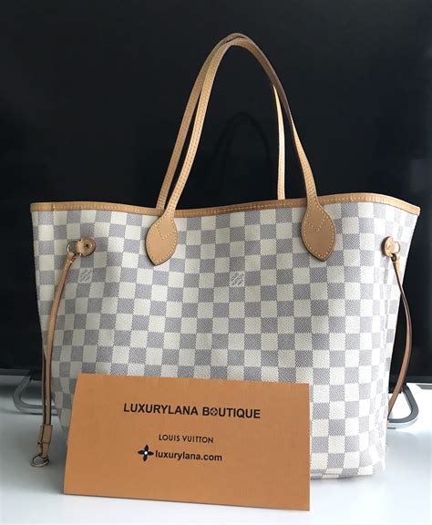 louis vuitton damier azur handbags|louis vuitton damier neverfull.